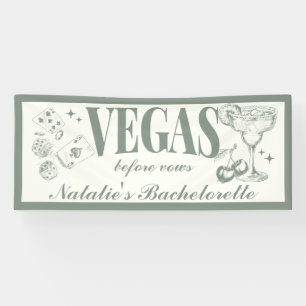 Custom Las Vegas Junggeselinnen-Abschied Personali Banner