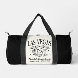Custom Las Vegas Junggeselinnen-Abschied Personali Duffle Bag