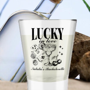 Custom Las Vegas Junggeselinnen-Abschied Personali Schnapsglas