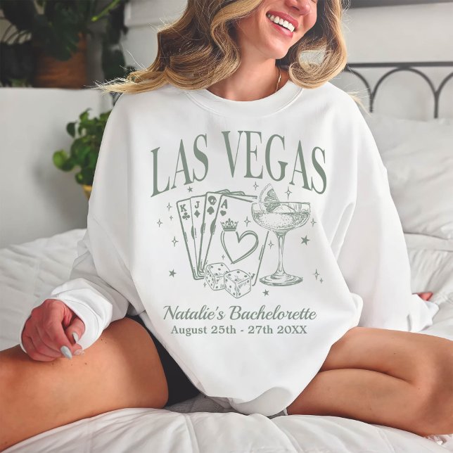Custom Las Vegas Junggeselinnen-Abschied Personali Sweatshirt (Von Creator hochgeladen)