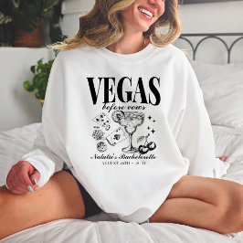 Custom Las Vegas Junggeselinnen-Abschied Personali Sweatshirt