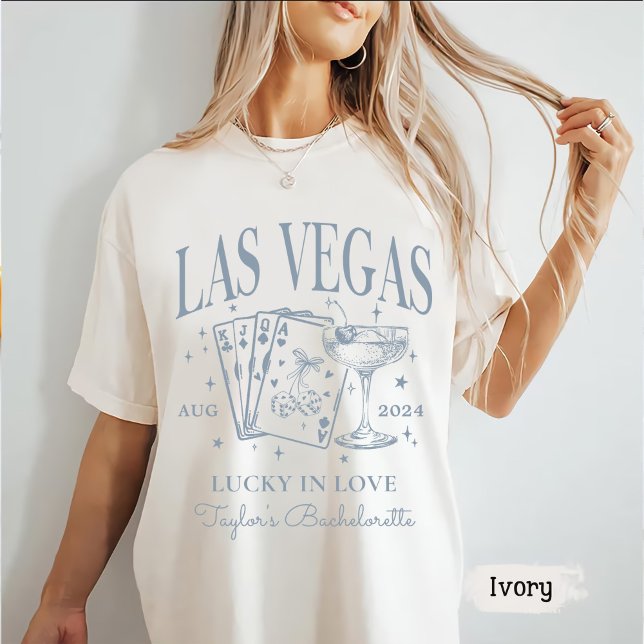 Custom Las Vegas Junggeselinnen-Abschied Personali T-Shirt (Von Creator hochgeladen)