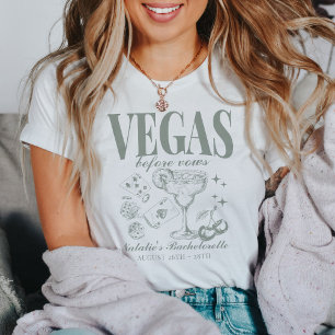 Custom Las Vegas Junggeselinnen-Abschied Personali T-Shirt