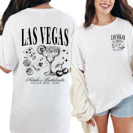 Custom Las Vegas Junggeselinnen-Abschied Personali T-Shirt