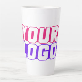 Custom Latte Coffee Cup - Hinzufügen Ihres Logos Milchtasse