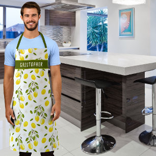 Custom Lemon Citrus Gelb, Küche Schürze