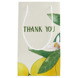 Custom Lemon Leaf Vielen Dank kleine Geschenktasch Kleine Geschenktüte