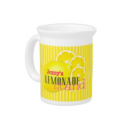 Custom Lemonade Stand Pitcher Getränke Pitcher