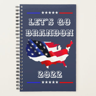 Custom LET'S GO BRANDON Funny FJB Wochen Monat Planer