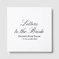 Custom Letters to Bride Scrapbook, Hen Do Scra