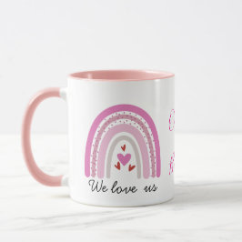 Custom LGBTQ Pride Rainbow Coffee Mug Tasse