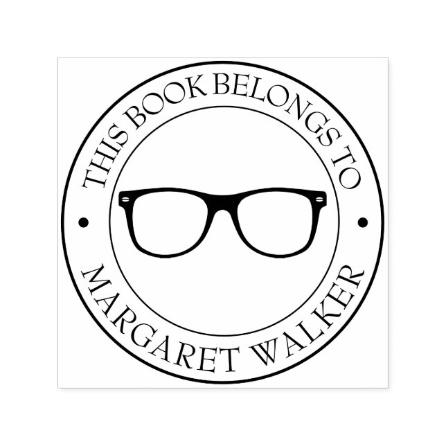 Custom Library Book Briefmarke - Ex Libris - Buchz Permastempel (Design)