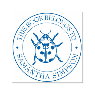 Custom Library Book Briefmarke - Ex Libris - Buchz Permastempel