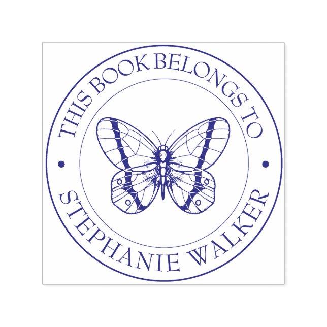 Custom Library Book Briefmarke - Ex Libris - Buchz Permastempel (Design)