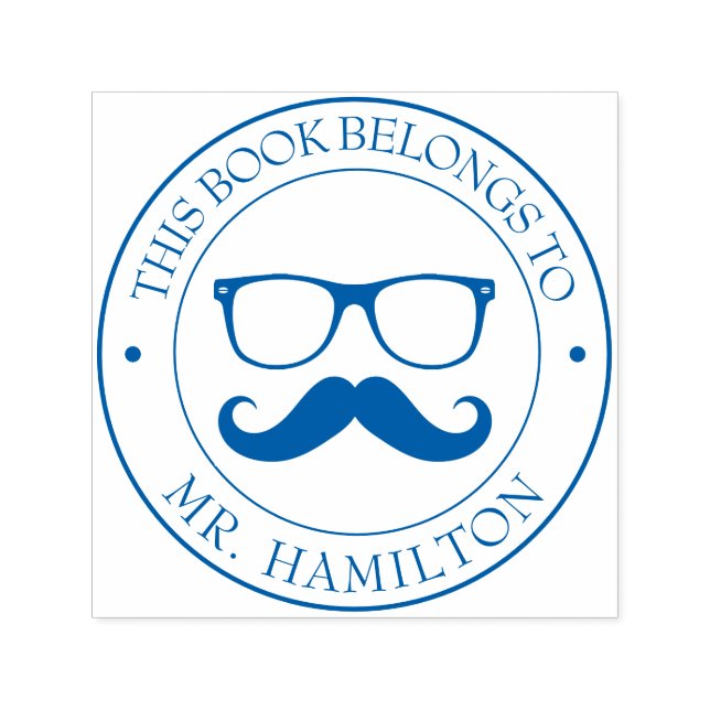 Custom Library Book Briefmarke - Ex Libris - Buchz Permastempel (Design)