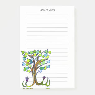 CUSTOM Liebe Tree Notes Lebensmittelgeschäft Liste Post-it Klebezettel