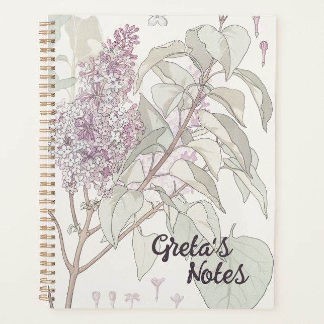Custom Lilac Planer (Vorderseite)