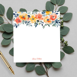 CUSTOM - Liste der Einkaufsmöglichkeiten für Aquar Notizblock