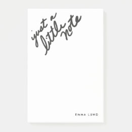 Custom Little Note Stationery Post-it Klebezettel