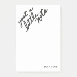Custom Little Note Stationery Post-it Klebezettel