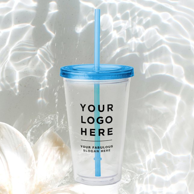 Custom Logo Acrylic Tumbler mit Stroh kein Minimum Acryltrinkbecher (Von Creator hochgeladen)