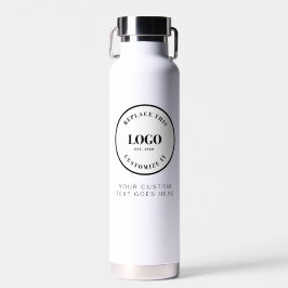 Custom Logo and text Corporate Giveaway Trinkflasche