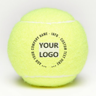 Custom Logo and Text Your Branded Tennis Balls Tennisbälle