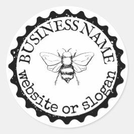 Custom Logo Bumblebee Farmhouse Stickers