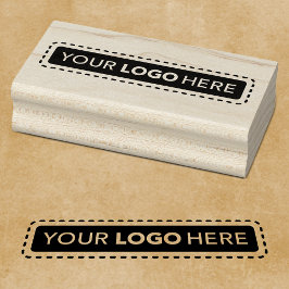 Custom Logo Business Branding Rubber Stamp Gummistempel