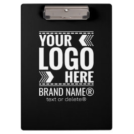 Custom Logo, Business or Brand Logo Personalized  Klemmbrett