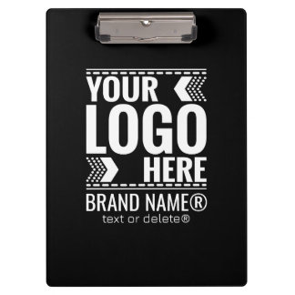 Custom Logo, Business or Brand Logo Personalized Klemmbrett