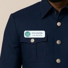 Custom Logo Employee |Business Badge Namensschild