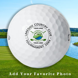 Custom Logo Golf Club Gedenkturnier Golfball