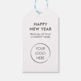 Custom Logo Hang Tag, glücklich Neues Jahr Geschenkanhänger