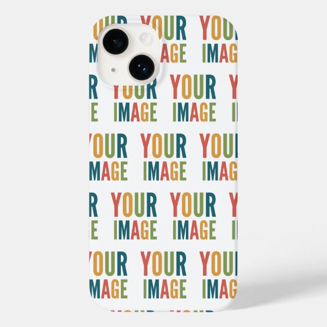 Custom Logo Here | Add Your Own Design Case-Mate iPhone Hülle (Rückseite)