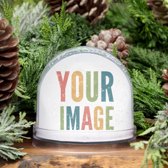 Custom Logo Here | Add Your Own Design Schneekugeln (Winter)