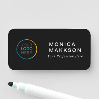Custom Logo Name Tag Namensschild