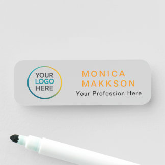 Custom Logo Name Tag Namensschild