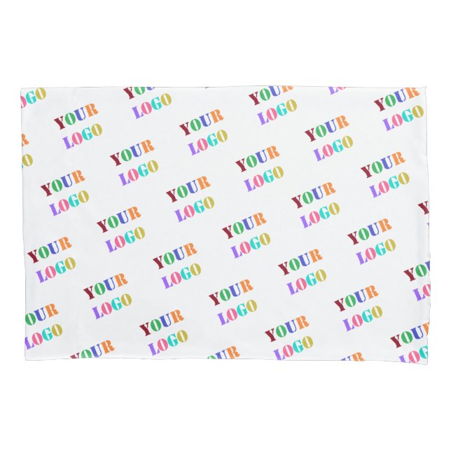 Custom Logo Photo Promotional Personalized Modern Kissenbezug (Vorderseite)