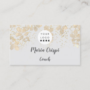 Custom Logo QR Code Couch Therapeut Blogger Visitenkarte