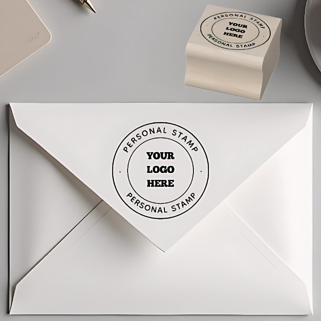 Custom Logo Rubber Stamp Personalized Branding Gummistempel (Von Creator hochgeladen)