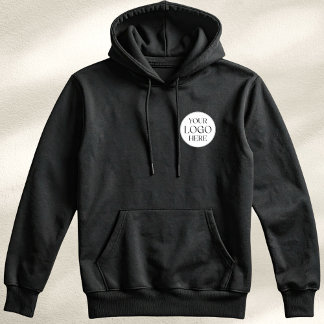 Custom Logo Small Business Employee Worker Simple Hoodie