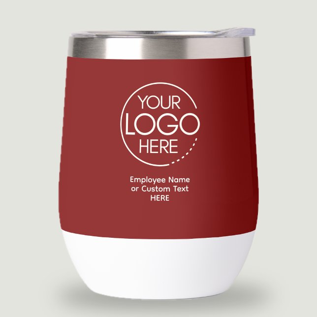 Custom Logo Travel Wine Tumbler with Lid (Von Creator hochgeladen)