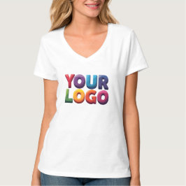 Custom Logo|Upload Your Logo | Business & Brand T-Shirt