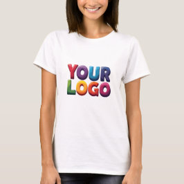 Custom Logo|Upload Your Logo | Business & Brand T-Shirt