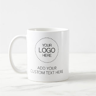 Custom Logotipo Store & Business Kaffeetasse