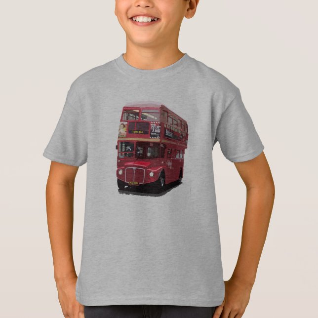 Custom London Bus T-Shirt (Vorderseite)