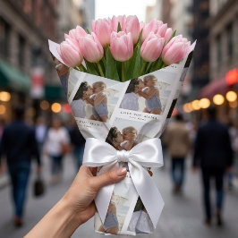 Custom Love You Mama Photo | Personalized Geschenkpapier