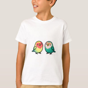 CUSTOM: Lovebird-Paar T-Shirt