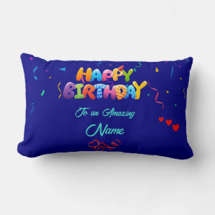 Custom Lumbar Pillow - Perfektes Geburtstagsgesche Lendenkissen